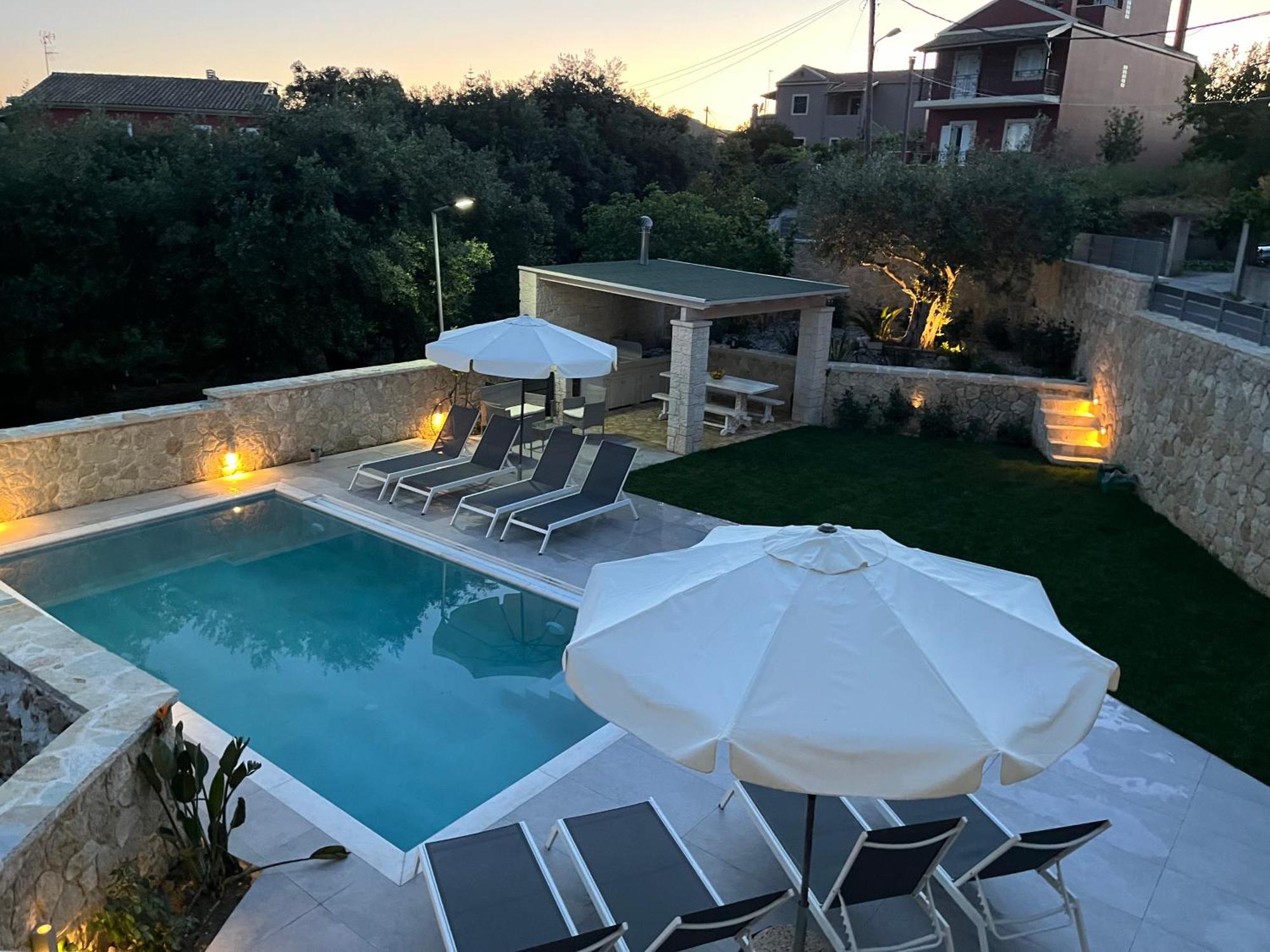 Villa Eoli Corfu Agios Prokopios  Esterno foto